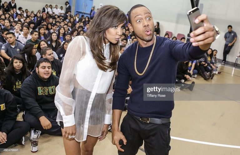 Naya Rivera Terrence J from E!